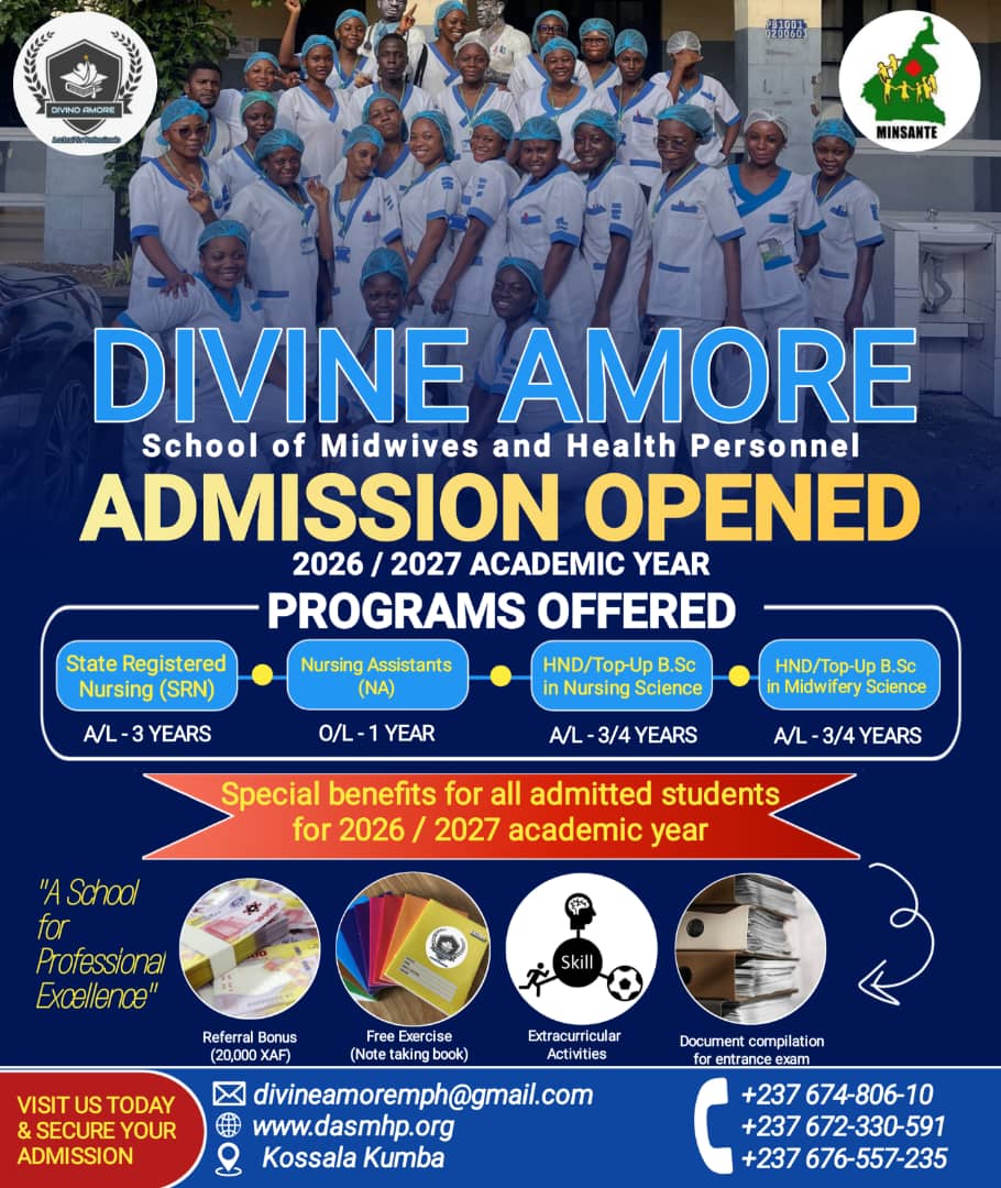 📢 ADMISSION OPENED FOR THE 2026/2027 ACADEMIC YEAR
