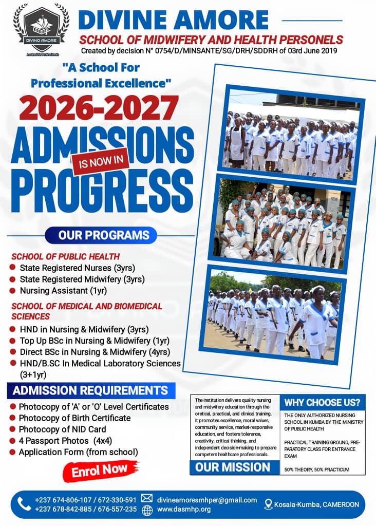 ADMISSION ON GOING FOR 2026/2027